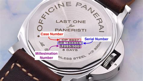 panerai case numbers|panerai serial numbers.